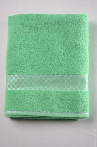 Набор махровых полотенец Papatya Altin зеленый 50х90 см + 100x150 см