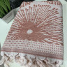 Полотенце Pestemal Sikel Liya 100x150 см кирпичное