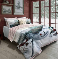 Постільна білизна Sarev фланель модель 7 євро