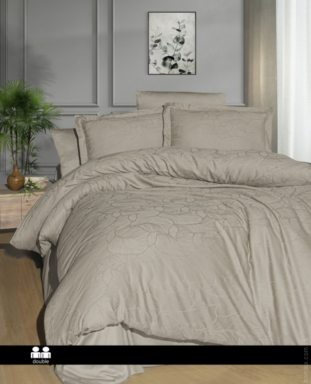 Постельное белье First Choice Bermetta soil bamboo евро 