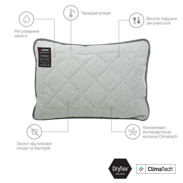 Набір Ковдра з подушкою Sonex Performance 200x220 см