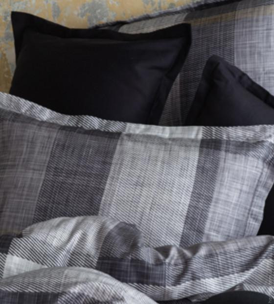 Постільна білизна Issimo Home Dunloe Black (чорна) сімейна