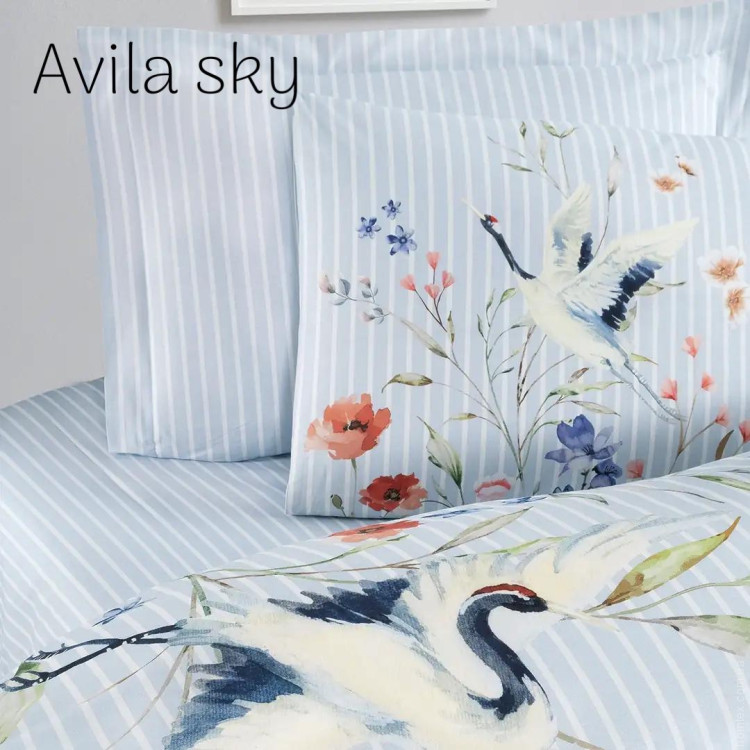 Постільна білизна Altinbasak Avila Sky євро