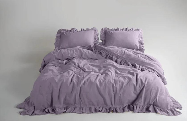 Постельное белье Limasso NATURAL VIOLET EXCLUSIVE евро