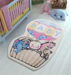 Коврик в детскую комнату Confetti Air Baloon Blue 100x150 см