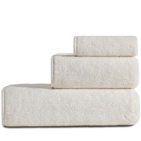 Набор махровых полотенец Pavia CHARM ECRU из 3шт. 30х30см+50x85см+70x140см 