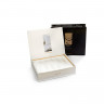 Постельное белье Mirson 0001 Moko White полуторный