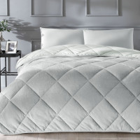 Ковдра-покривало TAC Комплект Warmer Teddy gri 195x215 см