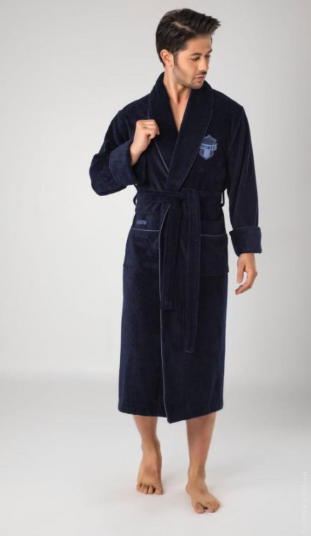 Халат Nusa NS 1145-1 синій Халат Nusa NS 1145-1 синій