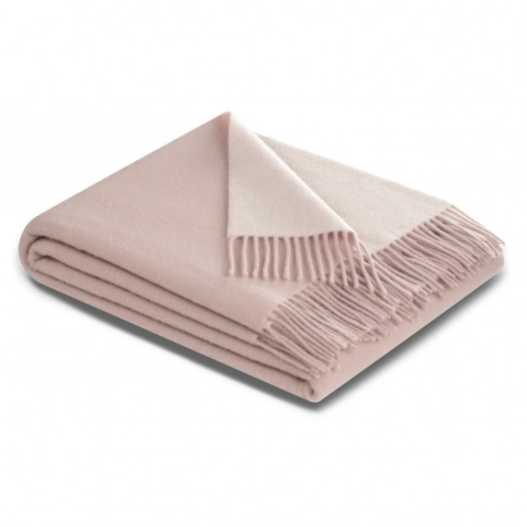 Плед Biederlack Plaid rosé-ecru 130x170 см 