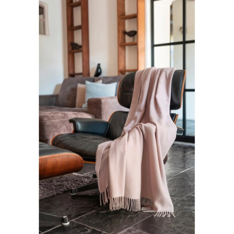 Плед Biederlack Plaid rosé-ecru 130x170 см 