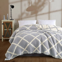 Муслиновое пике - покрывало Zeron жаккардовое 230x250 см модель 2