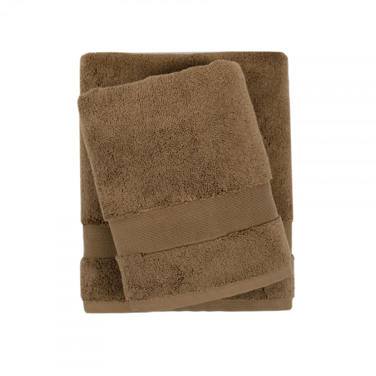 Полотенце Lotus Home Pearl кофе 90х150 см