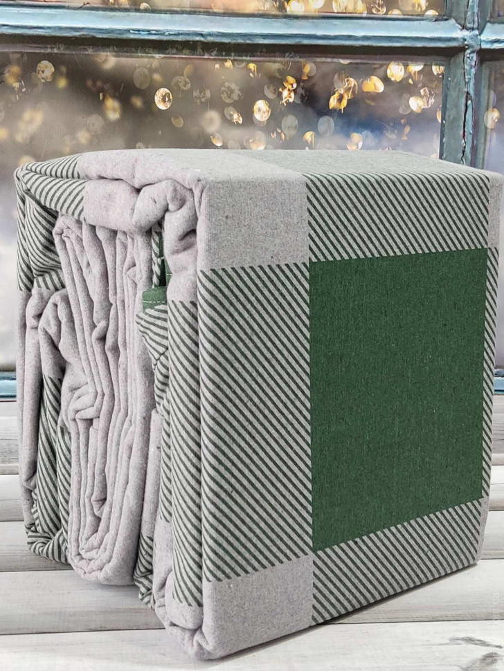 Постельное белье Cotton Collection фланель евро, модель 2 купить в ...
