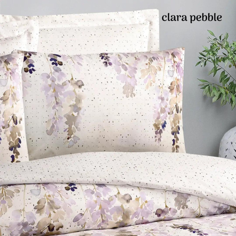 Постільна білизна Altinbasak Clara pebble євро