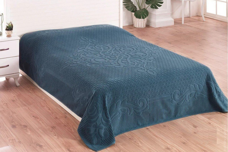 Махрове простирадло Gulcan Popy 200x220 см модель 2