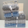 Набор махровых полотенец Zeron 50x90 см из 3 шт. 690 г/м2, серый