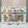 Набор вафельных полотенец для кухни Efor из 7-ми штук 40x60 см, модель 14