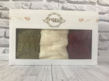Набор бамбуковых полотенец Pupilla из 3 шт. 30x50 см., модель 1