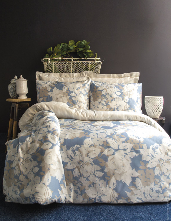 Постільна білизна Issimo Home Сатин Deco Rose Digital євро