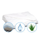 Наматрацник Mirson Cotton двосторонній Aloe vera 150x200 см, №268 (водонепроникний з гумкою по периметру)