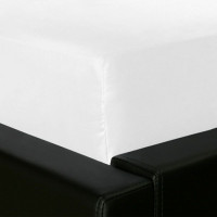 Простынь на резинке Lodex Pamuk white 160x200x25 см