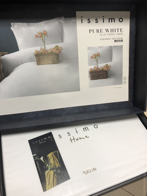 Постельное белье Issimo Home Pure white полуторный