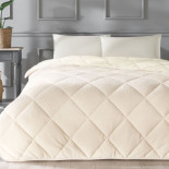 Ковдра-покривало TAC Комплект Warmer Teddy bej 195x215 см