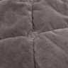 Покрывало велюровое Home Textile Ромбы 200х230 см светло-серое
