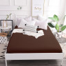 Простынь Mirson 19-1217 Chocolate Perla бязь 80x190 см на резинке по периметру Простынь Mirson 19-1217 Chocolate Perla бязь 80x190 см на резинке по периметру