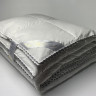 Одеяло Iglen Royal Series Roster 100% серый пух кассетное зимнее 200x220 см 