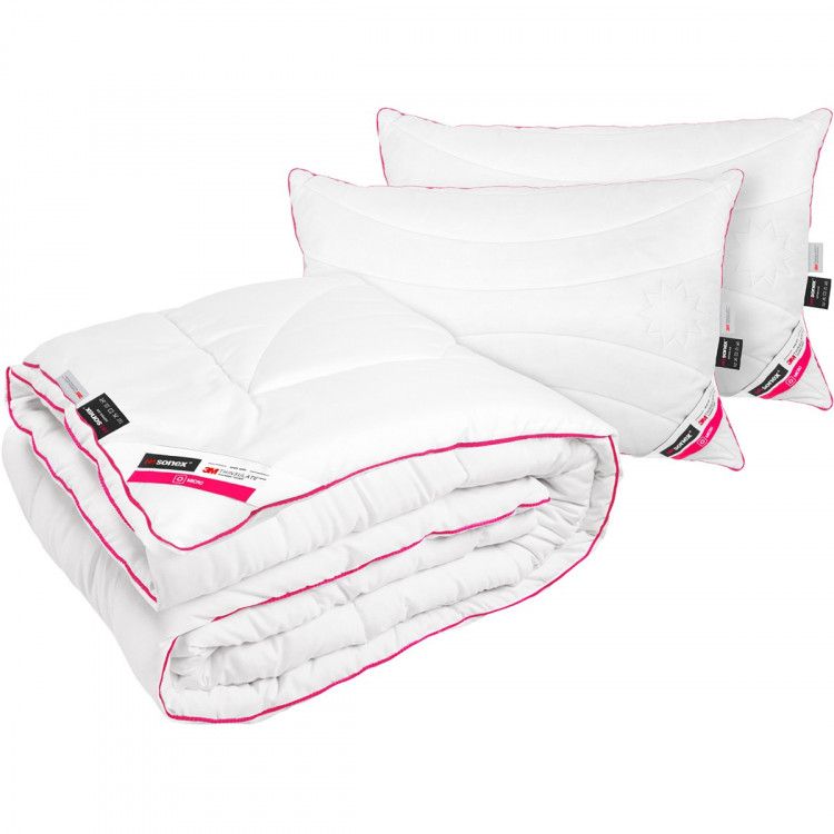 Набор Sonex с Тинсулейтом одеяло 200x220 см + подушка 50х70 см 2 шт. 
