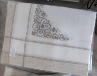 Скатертина Alltex 150x220 см з вишивкою, модель 21