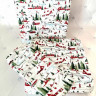 Постельное белье Cotton Collection фланель модель 44 полуторное