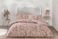 Постельное белье TAC Sorel pembe ранфорс евро