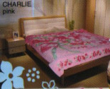 Простирадло махрове Le Vele 180*230 см Charlie pink