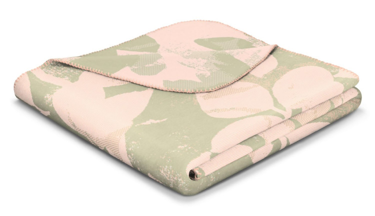 Плед Biederlack Wohndecke Soft Leaves 150x200 см 