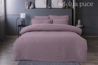 Постільна білизна Altinbasak сатин жаккард Delux Adelya puce євро