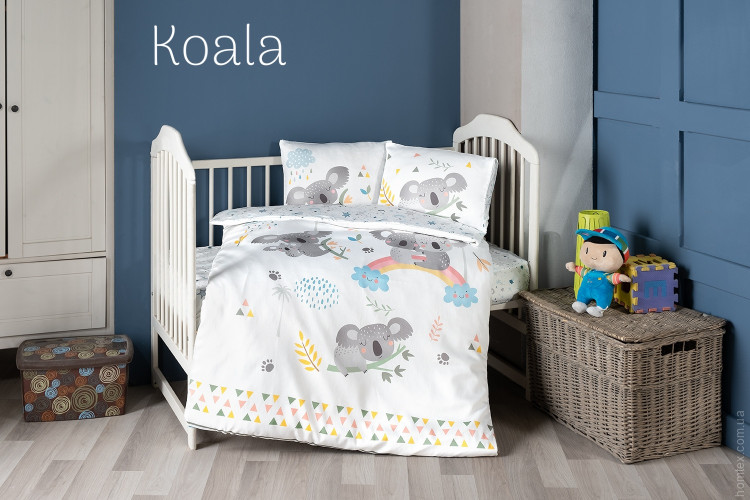 Постільна білизна First Choice сатин 3D Koala для малюків