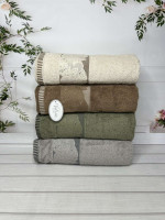 Набор махровых полотенец Velora Home из 4 шт. 70х140 см, модель 1