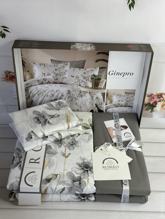 Постільна білизна поплін Romeo Home Ginepro євро
