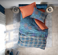 Постільна білизна Cotton Box Pleeds Tarcin 