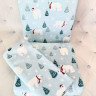 Постельное белье Cotton Collection фланель модель 45 полуторное