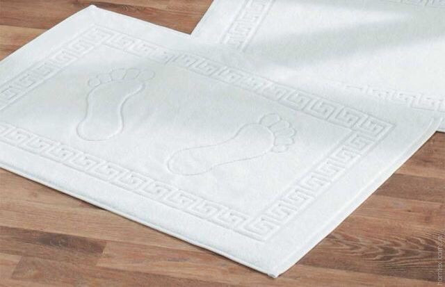 Рушник для ніг білий Hanibaba 50x70 см