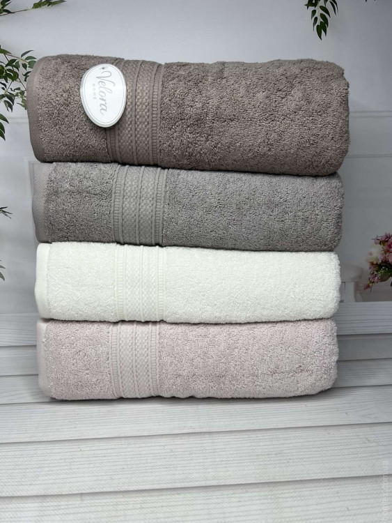Набор махровых полотенец Velora Home из 4 шт. 70х140 см, модель 2