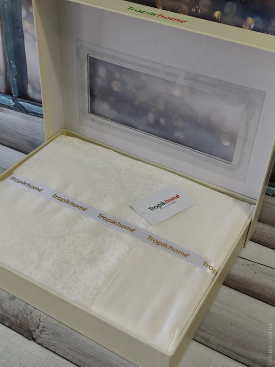 Скатерть прямоугольная Tropik Home 160х220 см, модель 1
