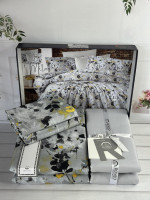 Постельное белье сатин Romeo Home Mila евро