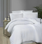 Постельное белье First Choice Broad Line white семейный 
