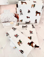 Постельное белье Cotton Collection фланель модель 46 полуторное