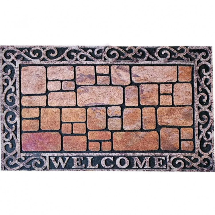 Коврик придверный IzziHome MOZAIK WELCOME 45x75 см 